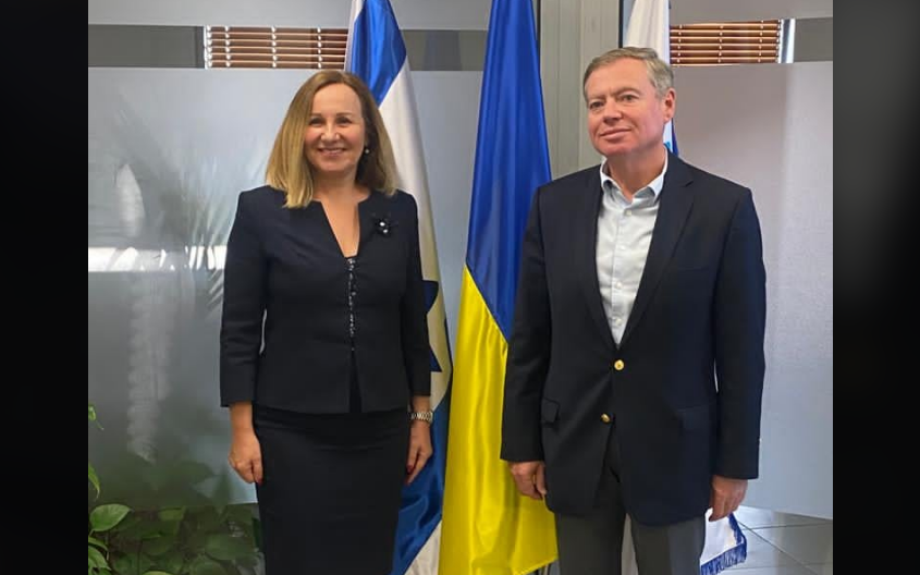 Посол Украины в Израиле провёл встречу с главой Натив